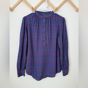 Brooks Brothers Plaid Blouse